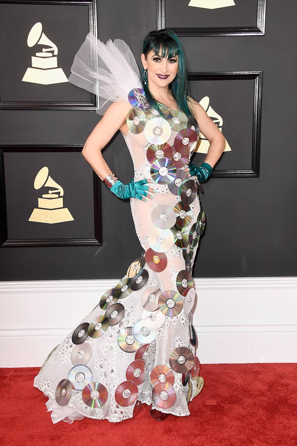 LOS ANGELES, CA - FEBRUARY 12:  Singer Jacqueline Van Bierk attends The 59th GRAMMY Awards at STAPLES Center on February 12, 2017 in Los Angeles, California.  (Photo by Frazer Harrison/Getty Images)