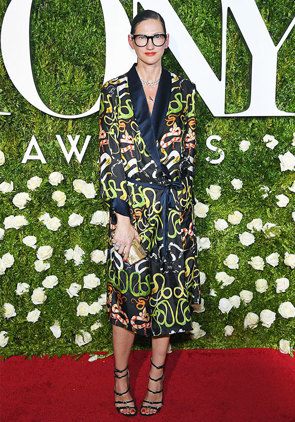 6 Jenna Lyons in Voutsa Robe, Photo by Getty Images